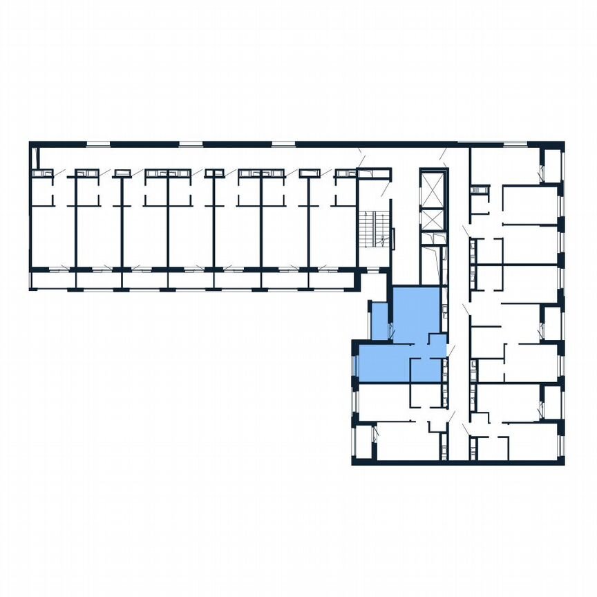 1-к. квартира, 35 м², 10/12 эт.