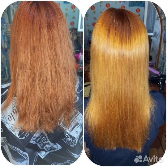 Кератиновое выпрямление Ботокс Холодное