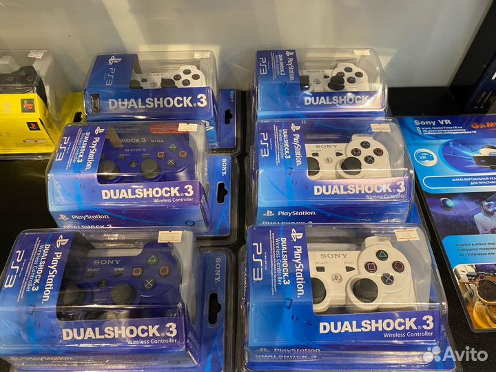 Геймпады для Playstation 3 цветные