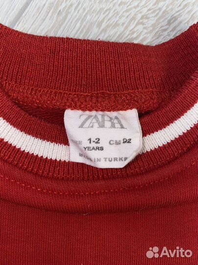 Кофта zara для девочки 92