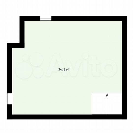 3-к. квартира, 90,7 м², 1/1 эт.