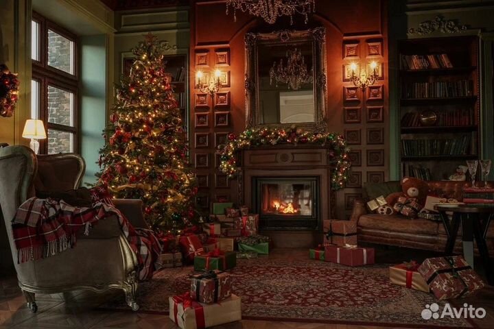 Новогодние Фотосессии в теплой уютной студии