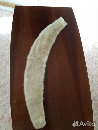 Воротник из меха норки