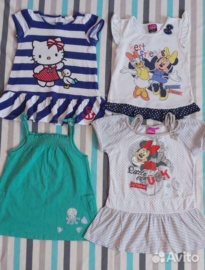 Вещи на девочку от 6 мес до 4 лет