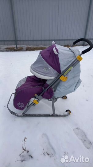 Санки коляска