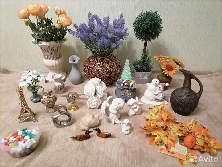 Декоративные фигурки, статуэтки, вазы