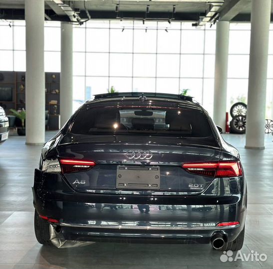 Audi A5 2.0 AMT, 2017, битый, 78 241 км