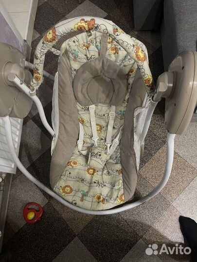 Электрические детские качели The happy