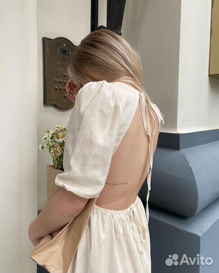 Платье lichi с открытой спиной