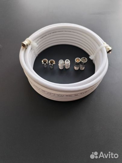 Антенный кабель удлинитель, тв кабель соединитель