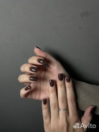 Модели на маникюр с покрытием