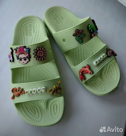 Шлепанцы женские crocs оригинал новые 38