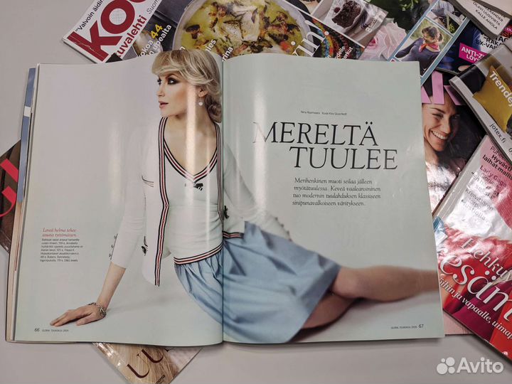 54шт. Журналы Vogue, Elle, Ева (мода/дизайн)