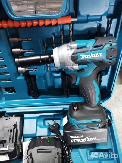 Гайковерт шуруповёрт аккумуляторный makita