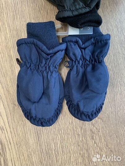 Варежки зимние детские 6-12 мес
