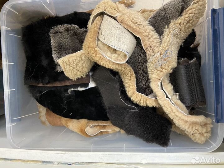 Обрезки меха