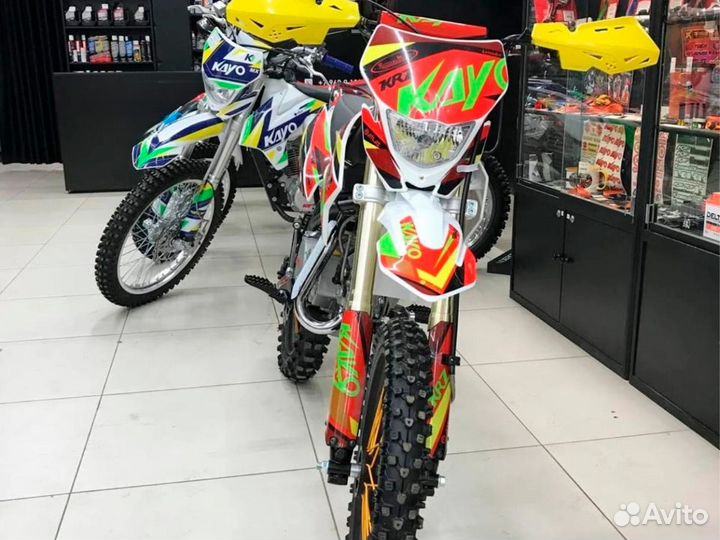 Мотоцикл питбайк Kayo Basic YX150