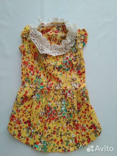 Платье на собачку, кошечку