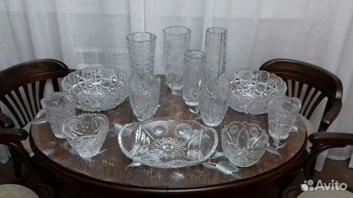 Хрустальные вазы