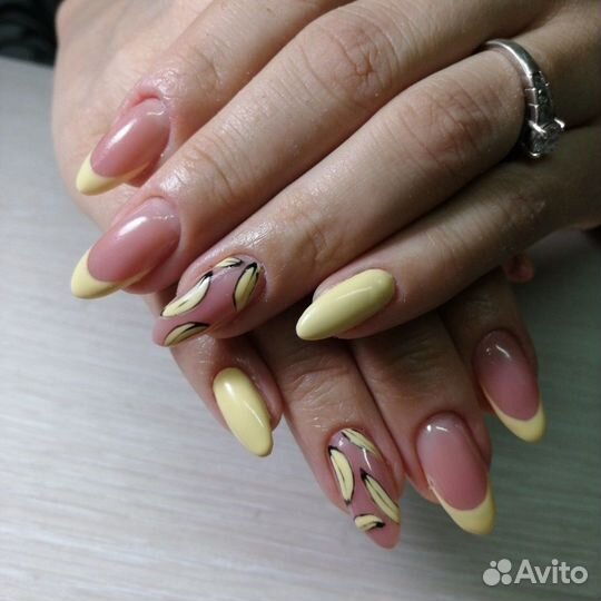 Наращивание ногтей, Шеллак, Педикюр