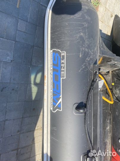 Надувная лодка из пвх с мотором