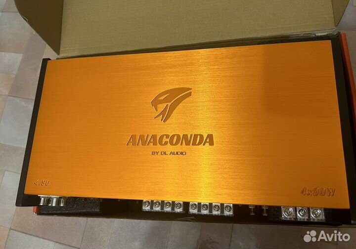 Усилитель 4 канальныйDL Audio Anaconda 4.90