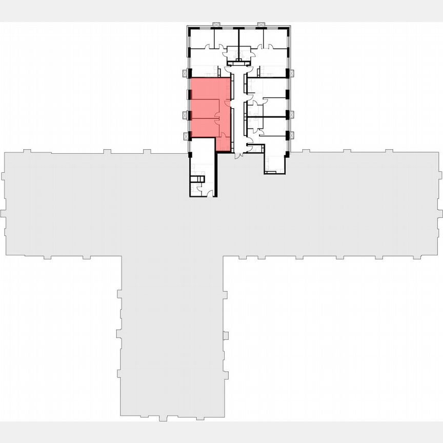 2-к. апартаменты, 62,6 м², 25/30 эт.