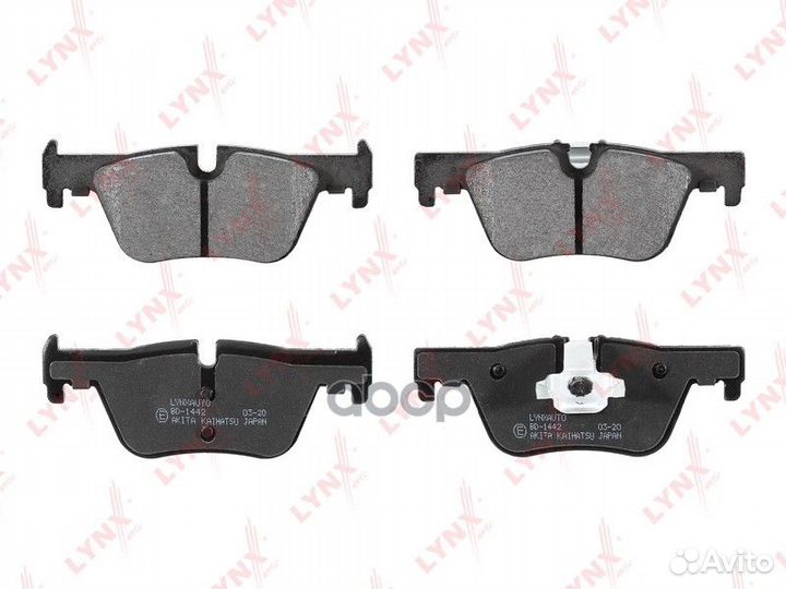 Колодки тормозные дисковые зад BD1442 lynxauto