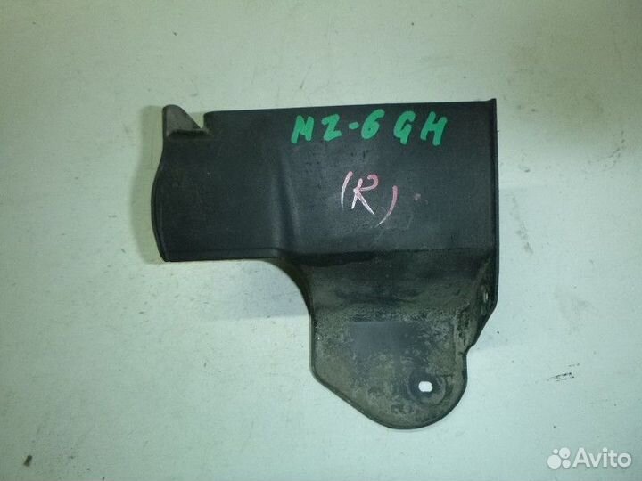 Пыльник переднего бампера mazda 6 (GH) 2007