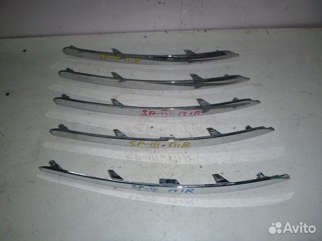 Молдинг переднего бампера KIA sportage 2010