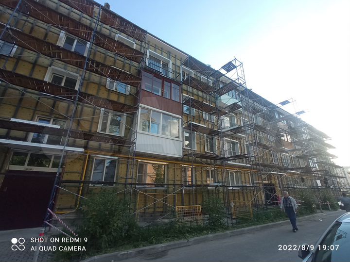3-к. квартира, 56,8 м², 3/4 эт.