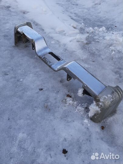 Задний бампер на паджеро 2