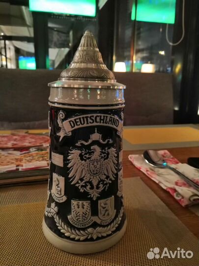 Кружки пивные Германия с крышкой