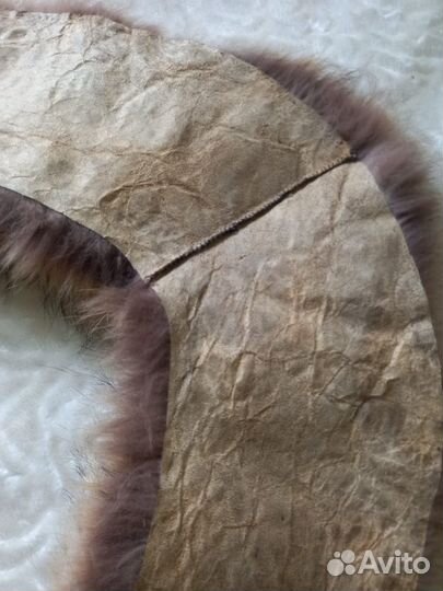 Меховая горжетка, боа, воротник из лисы