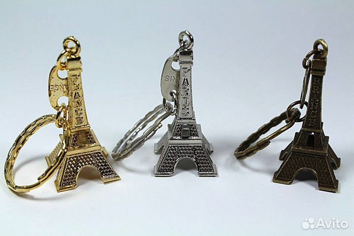 3D брелок Сувенирный Париж