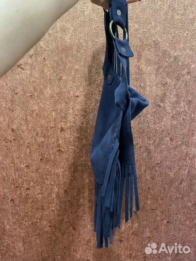 Сумка замшевая новая