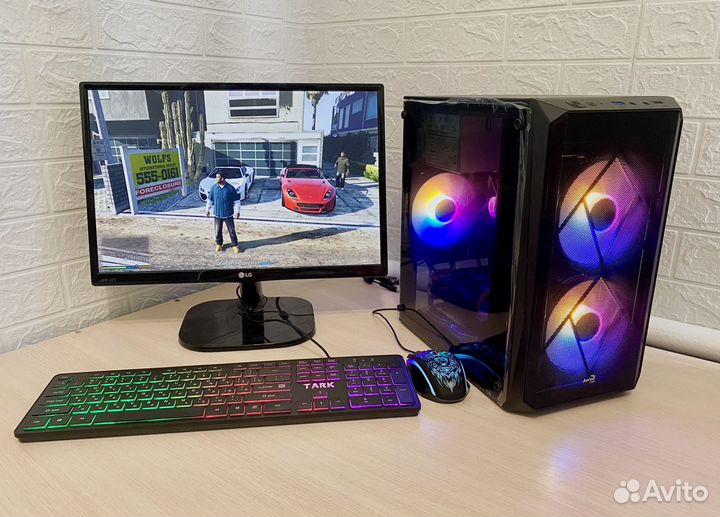 Компьютер для игр GTA5, CS GO, WOT