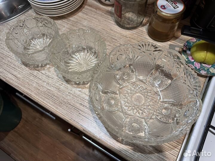 Хрустальные салатники