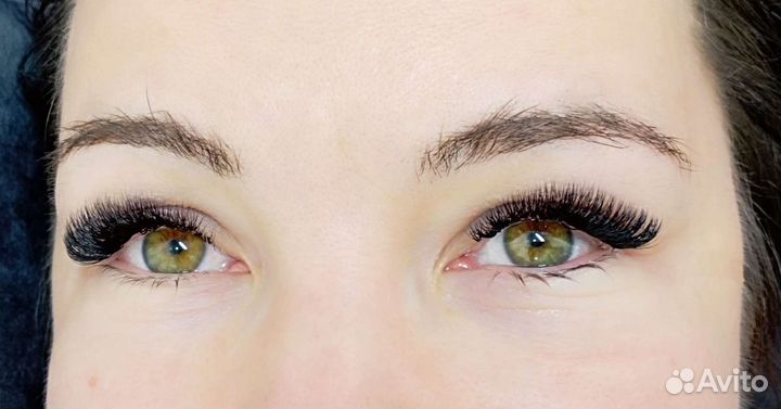 Наращивание Ресничек, ламинирование, оформление бр