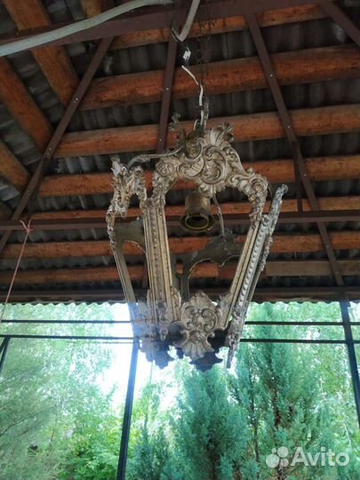 Люстра латунь ссср. Винтаж