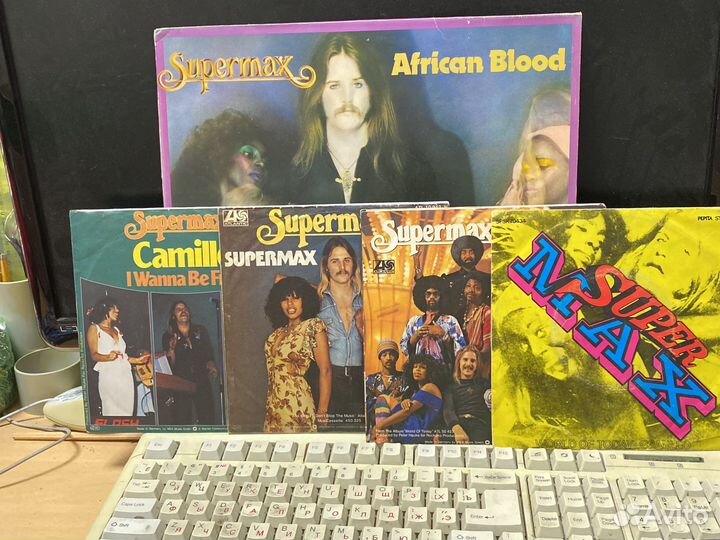 Виниловые пластинки super MAX и другие