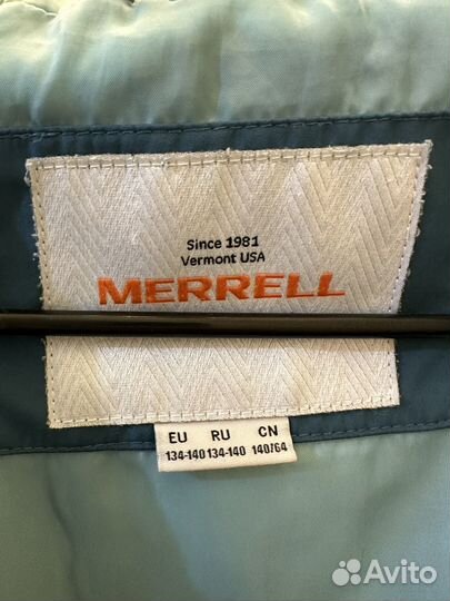 Пуховик детский merrell