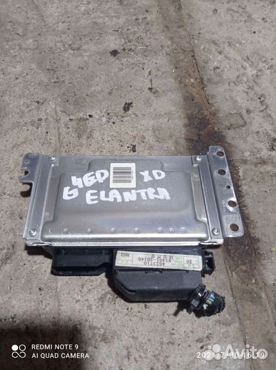 Эбу двигателя хендай элантра XD 1.6 МКПП