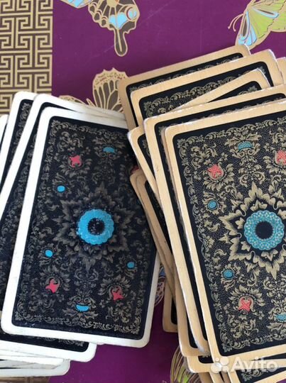 Карты Палех черный СССР