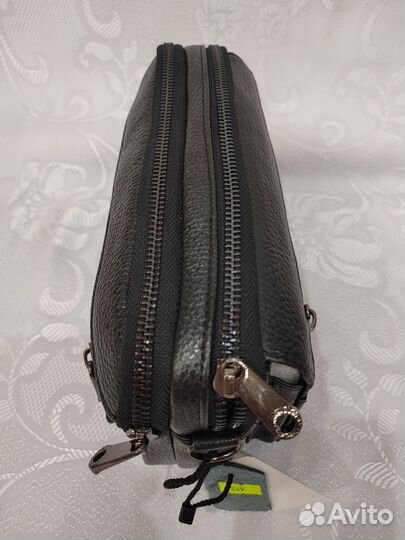 Клатч/барсетка мужская кожаная piuncle, новая