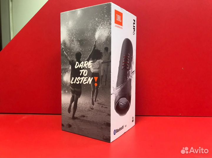 Беспроводная колонка JBL Flip 6, 30 Вт, серый