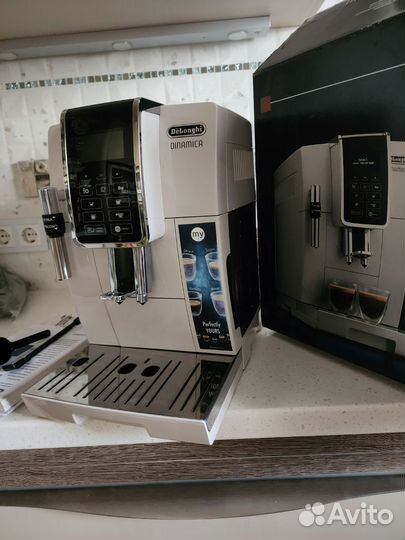 Кофемашина delonghi dinamica ecam 350.35w
