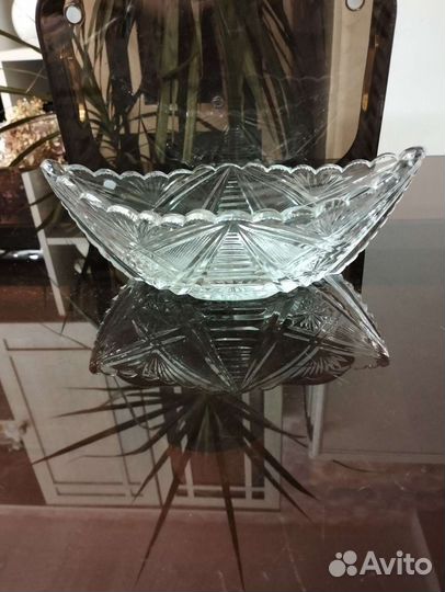 Салатник хрустальный