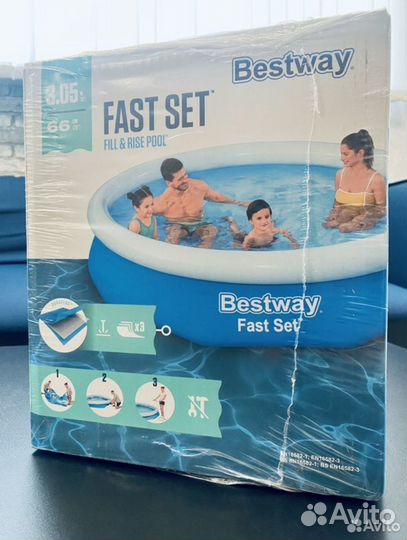 Надувные бассейны Bestway Fast Set 305 от 3333