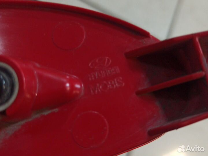 Задний правый фонарь в бампер solaris 14-17